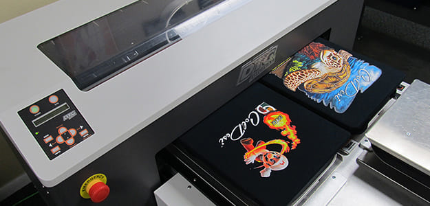 Direct-to-garment, or DTG Printing