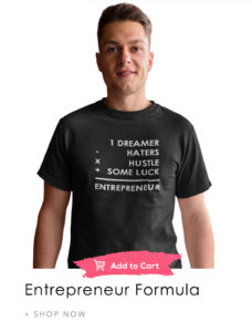 Entrepreneur Formula - Entrepreneur t-shirt