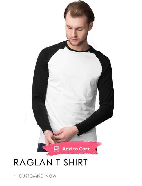 custom t shirt printing online custom-men-raglan-t-shirt