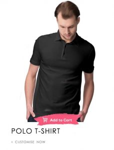 Design t-shirts online custom men polo t-shirts