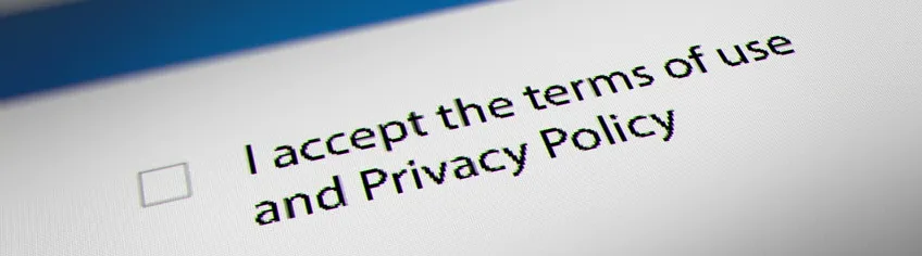 Terms and conditions and privacy policy