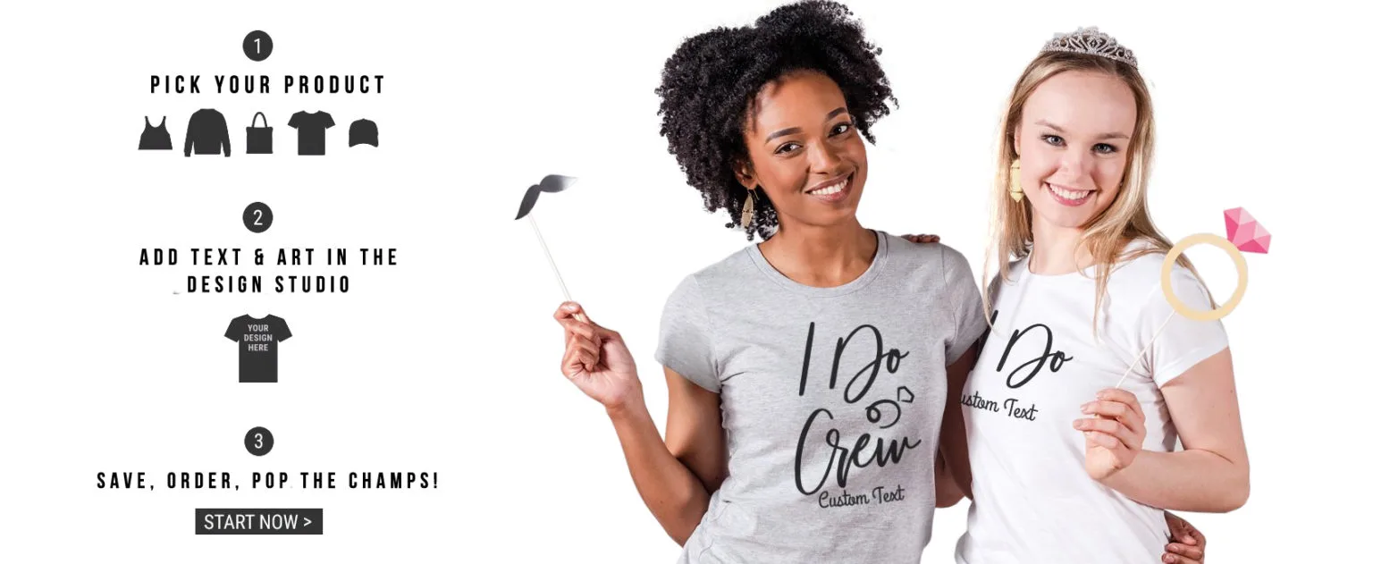 Customised Bachelorette Party T-shirts