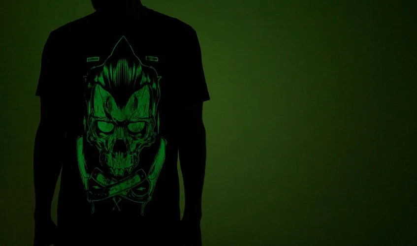 glow in the dark tshirt printing