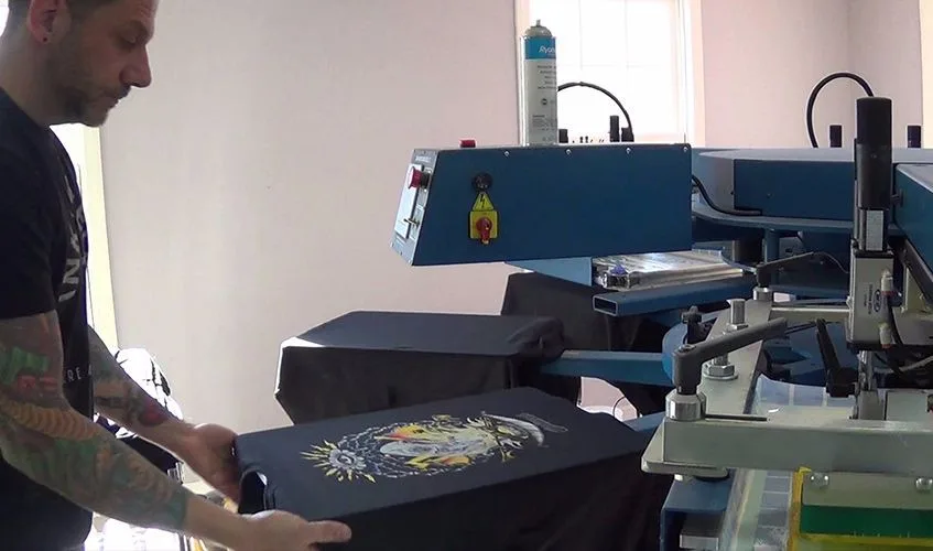 t shirt screen printers near me